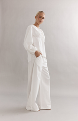 Caitlin Crisp White Jeanie Pant