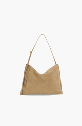Deadly Ponies Oat Suede Mini Chopalopagus Bag