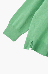 Aleger Grass N.2403 Classic V-Neck Pullover