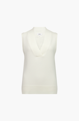 Rebe Ivory Maison Merino Vest