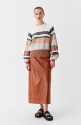 Morrison Stripe Marlowe Pullover Knit