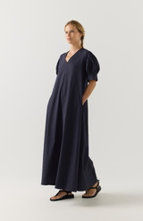 Foemina Navy Scottie Dress