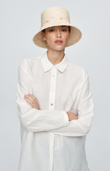 Marle Natural Raffia Avia Hat