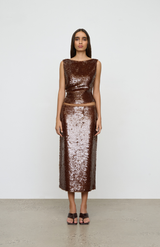 One Of Others Coffee Kane Top