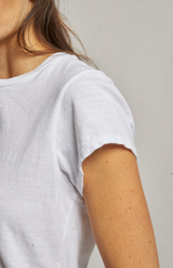 Perfect White Tee White Sheryl Recycled Baby Tee