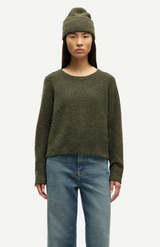 Samsøe Samsøe Deep Forest Nor O-N Short Crewneck