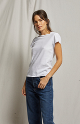 Perfect White Tee White Sheryl Recycled Baby Tee