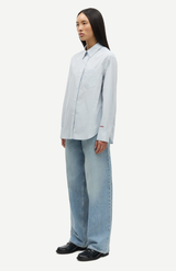 Samsøe Samsøe Rugby Blue St. Salova Pocket Shirt