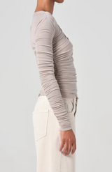 Agolde Dophin Tania Twist Tee