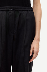 Samsøe Samsøe Black Mel. Satovi Trousers