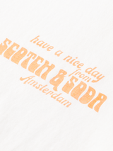 Scotch & Soda Off White Artwork T-Shirt