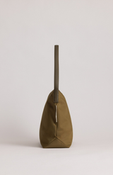 Yu Mei Fir Green Nylon Medium Utility Bag