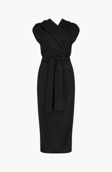 Harris Tapper Black Silk Chaimberlain Dress