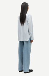 Samsøe Samsøe Rugby Blue St. Salova Pocket Shirt