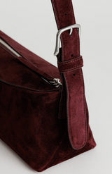 Yu Mei Fire Suede Bobby Bag