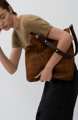 Yu Mei Cork Suede Jane Bag