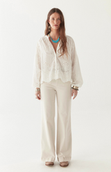 Maison Hotel Off White Margaret Blouse