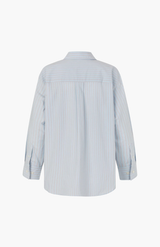 Samsøe Samsøe Rugby Blue St. Salova Pocket Shirt