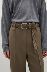 A.Emery Sable Kya Braided Belt