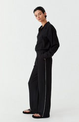 Morrison Black Pedro Stripe Pant