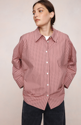 Marle Rosewood Stripe Edie Shirt