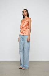 One Of Others Tangerine Rhode Top