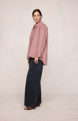 Marle Rosewood Stripe Edie Shirt