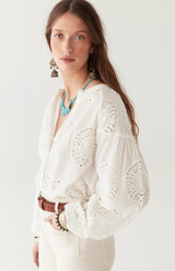 Maison Hotel Off White Margaret Blouse