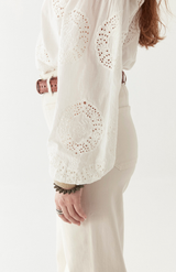 Maison Hotel Off White Margaret Blouse