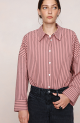 Marle Rosewood Stripe Edie Shirt