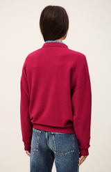 Ba&sh Fuchsia Benjamin Sweatshirt