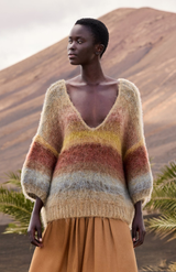 Mes Demoiselles Kaki Stone Knit