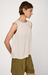 Transit Par-Such Sand Linen Tank