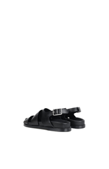 Deadly Ponies Black Triton Sandal