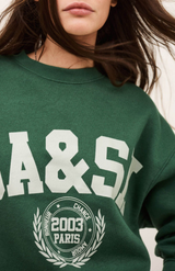 Ba&sh Fenja Emeraude Sweatshirt