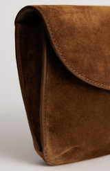 Yu Mei Cork Suede Keriana Clutch