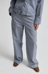 Second Female Dark Blue Stripe Antibes Trousers