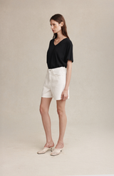 Marle Blanc Classic Jean Short