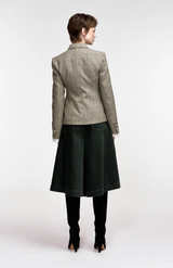 Essentiel Antwerp Karina Combo1 Brown Fitted Blazer