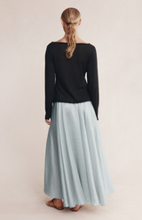 Marle Black Jill Knit Top