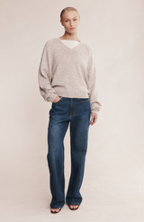 Marle Fleur Speckle Moss Sweater
