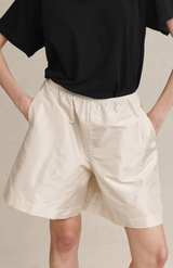 Marle Ivory Silk Nara Short