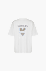 Samsøe Samsøe White Hug Saeira T-Shirt