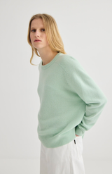 Laing Mint Cashmere Oversized Crewneck