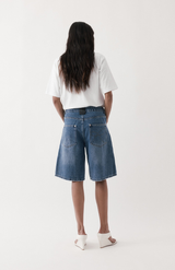 Rebe Vintage Blue Dillon Shorts