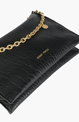 Deadly Ponies Black Bulle + Brass Siamese Bag