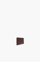 Deadly Ponies Dark Cherry Zip Card Holder