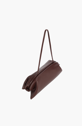 Deadly Ponies Dark Cherry Suede Vault Clutch