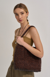 Brie Leon Dark Chocolate Madera Large Bag