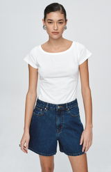 Marle Classic Blue Classic Jean Short